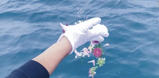 小さな森の家 海洋散骨